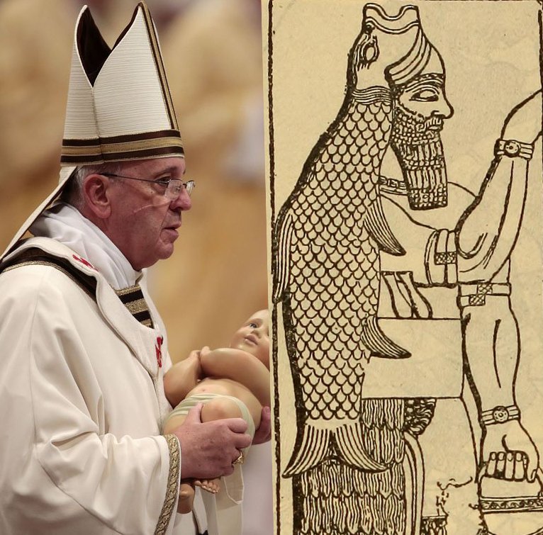 Dagon the fish god - hat